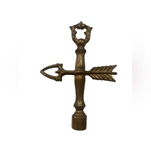 Vintage Arrow Metal Finial #6865